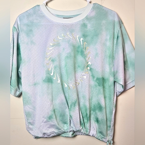 Nike Tops - Women's Nike Oversize Cropped Jersey Shirt, Size Small